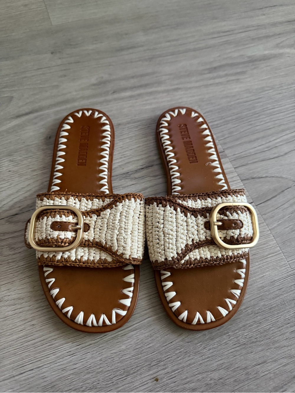 Steve Madden Seabreeze Tan Sandals